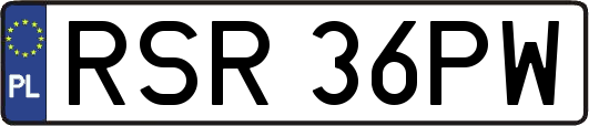 RSR36PW