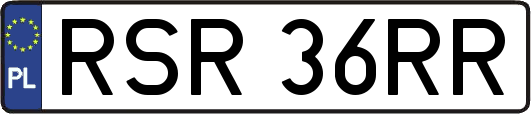 RSR36RR