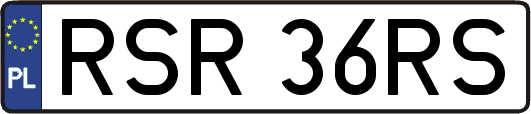 RSR36RS