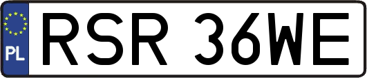 RSR36WE