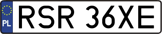 RSR36XE