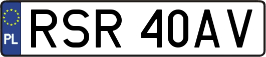 RSR40AV