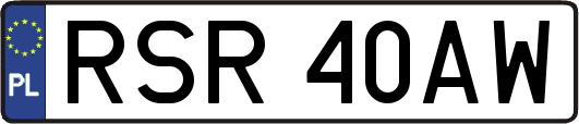 RSR40AW