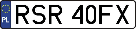 RSR40FX