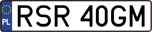 RSR40GM
