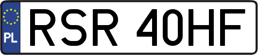 RSR40HF