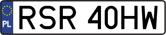 RSR40HW