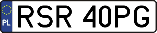 RSR40PG