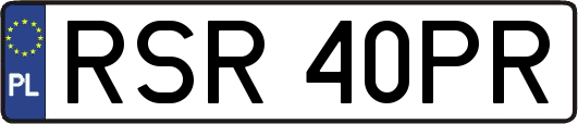 RSR40PR