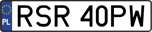 RSR40PW