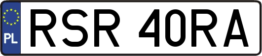 RSR40RA