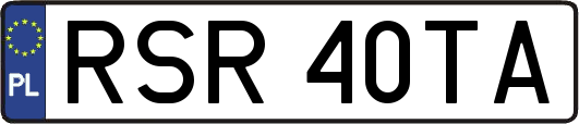 RSR40TA