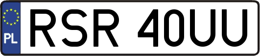 RSR40UU