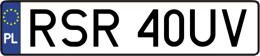 RSR40UV