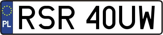 RSR40UW