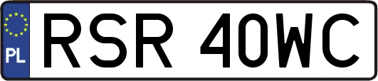 RSR40WC