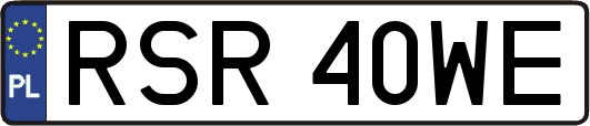 RSR40WE