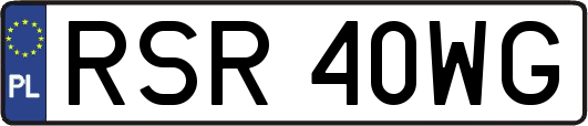 RSR40WG