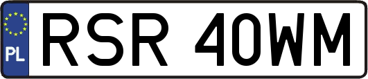 RSR40WM
