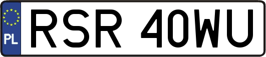 RSR40WU