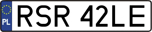 RSR42LE