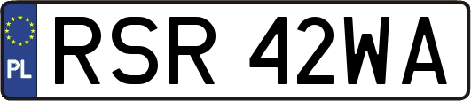 RSR42WA