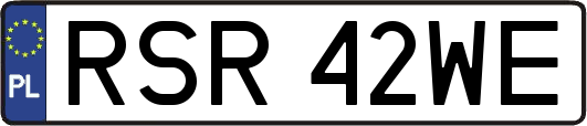 RSR42WE