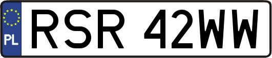 RSR42WW