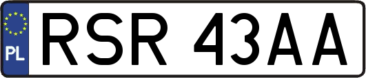 RSR43AA