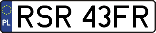 RSR43FR