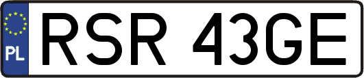 RSR43GE