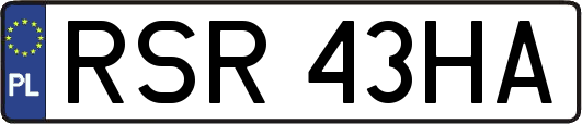 RSR43HA