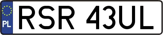RSR43UL