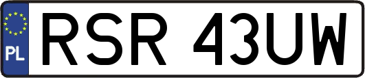 RSR43UW