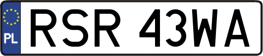 RSR43WA