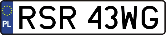 RSR43WG