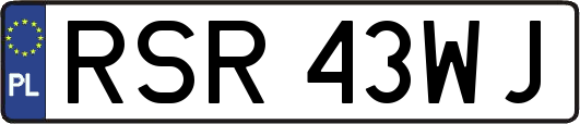 RSR43WJ