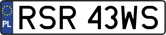 RSR43WS