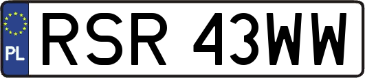 RSR43WW