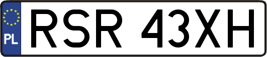 RSR43XH