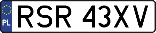 RSR43XV