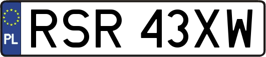 RSR43XW