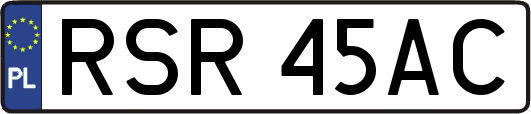 RSR45AC
