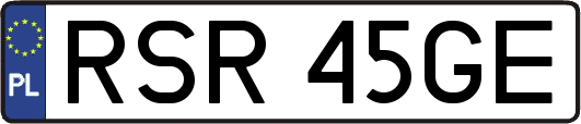 RSR45GE