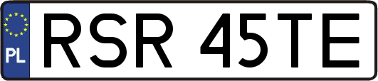 RSR45TE
