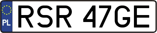 RSR47GE