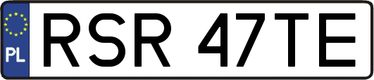 RSR47TE