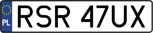 RSR47UX