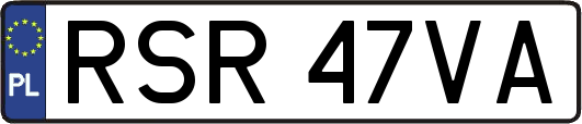 RSR47VA