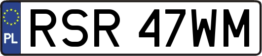 RSR47WM